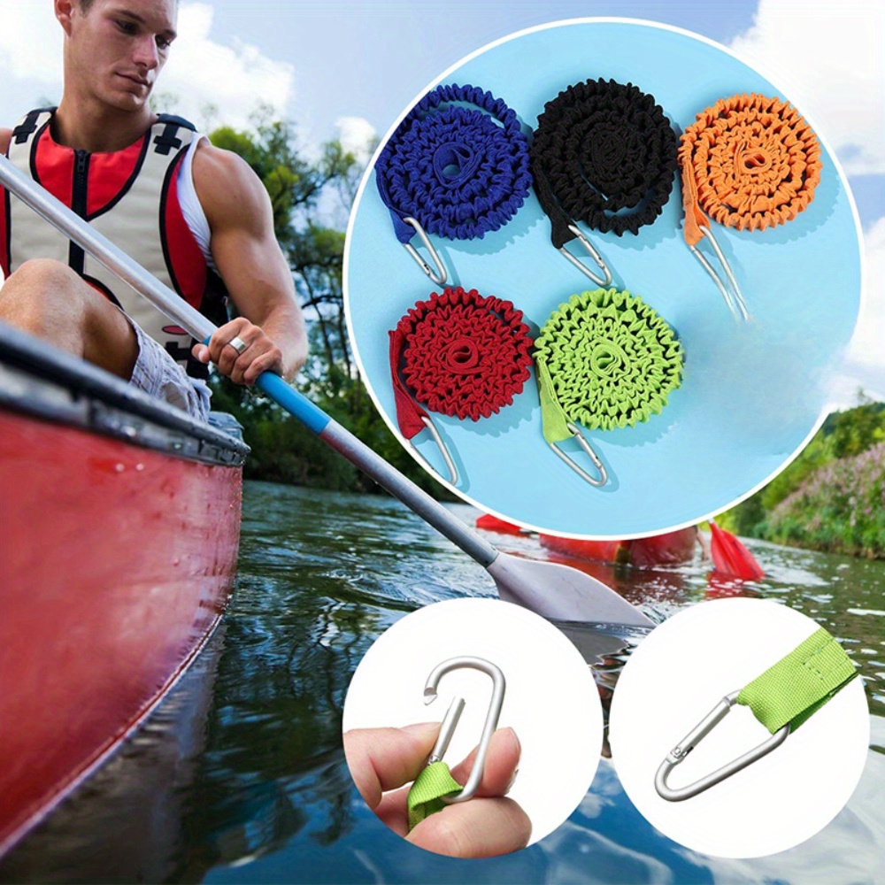 1PC Adjustable Elastic Kayak P - đánh giá và giá Fishing Kayak Paddle Leash