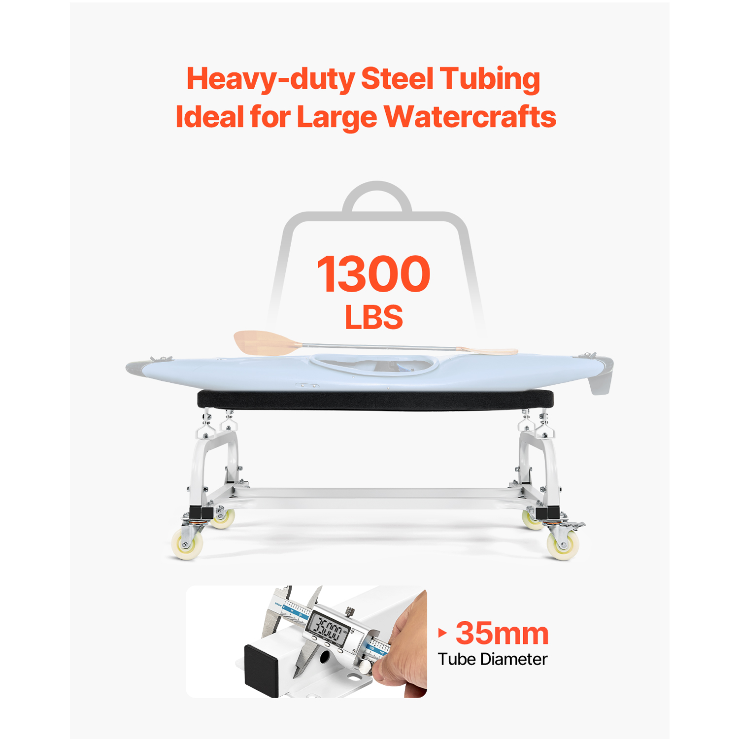 SucceBuy 1000/1300LBS Watercra - đánh giá và giá Fishing Kayak Cart