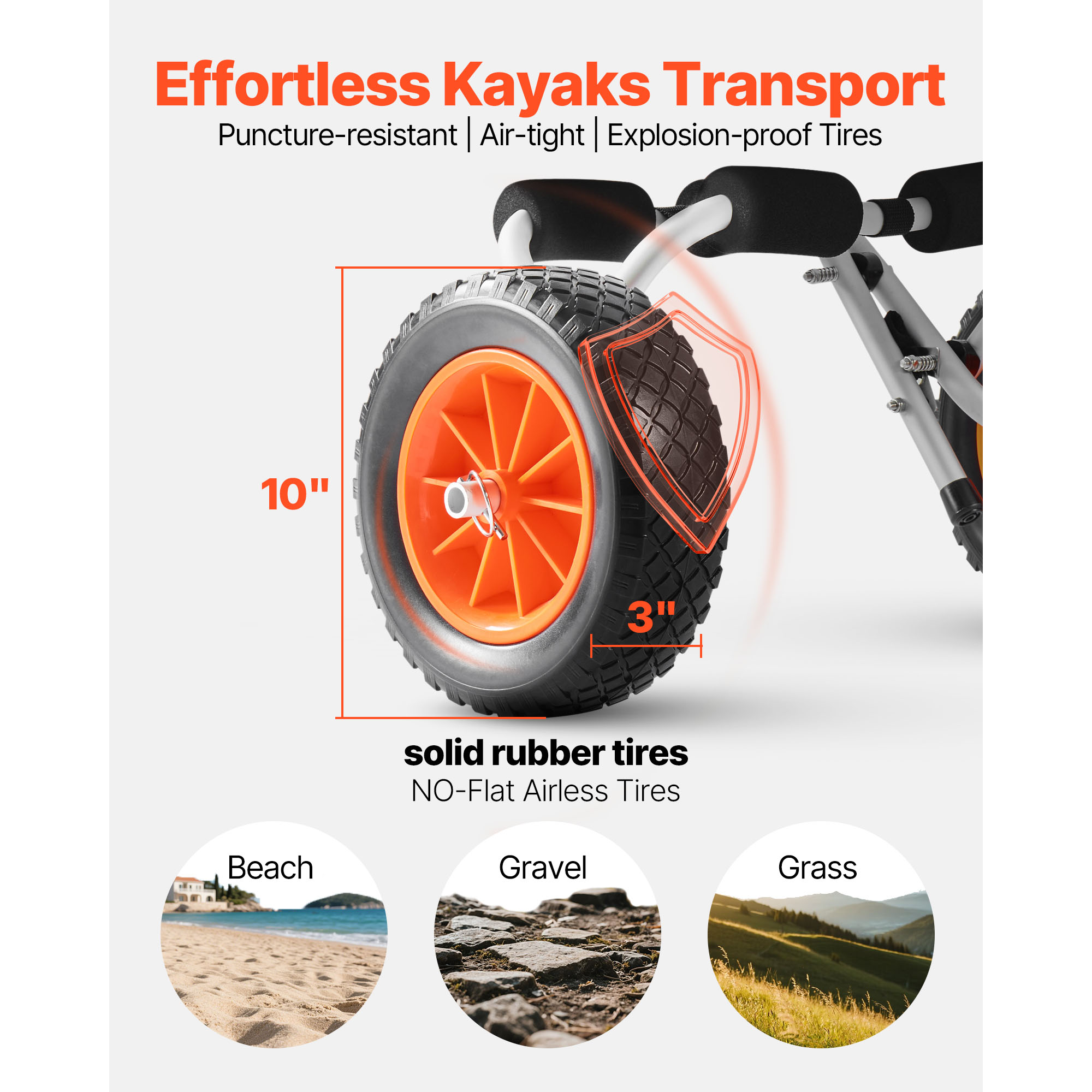SucceBuy 200 lbs Kayak Cart Fo - đánh giá và giá Fishing Kayak Cart