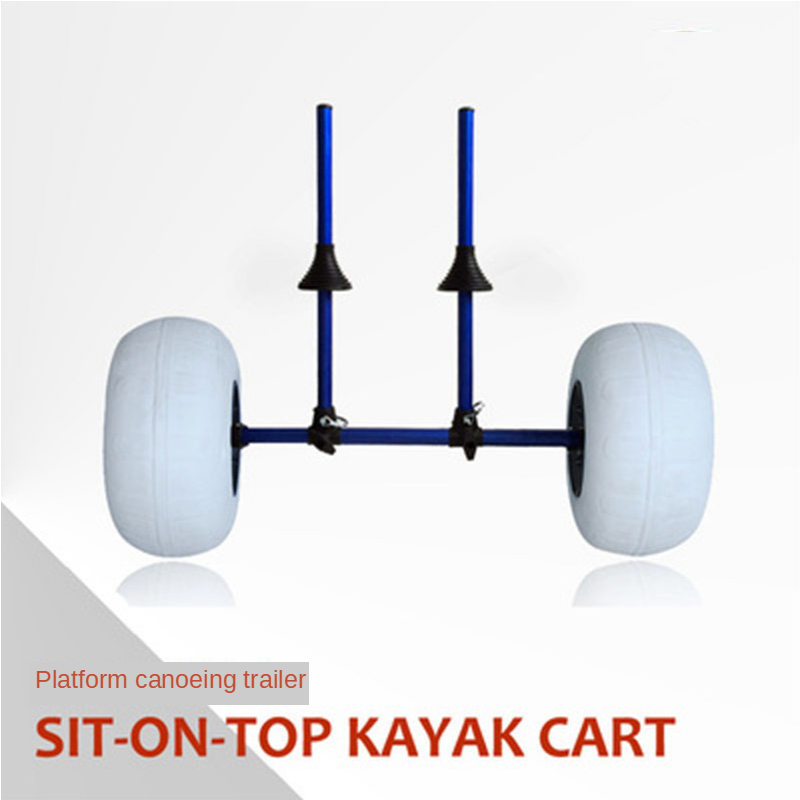 Foldable Upright Kayak Trailer - đánh giá và giá Fishing Kayak Cart