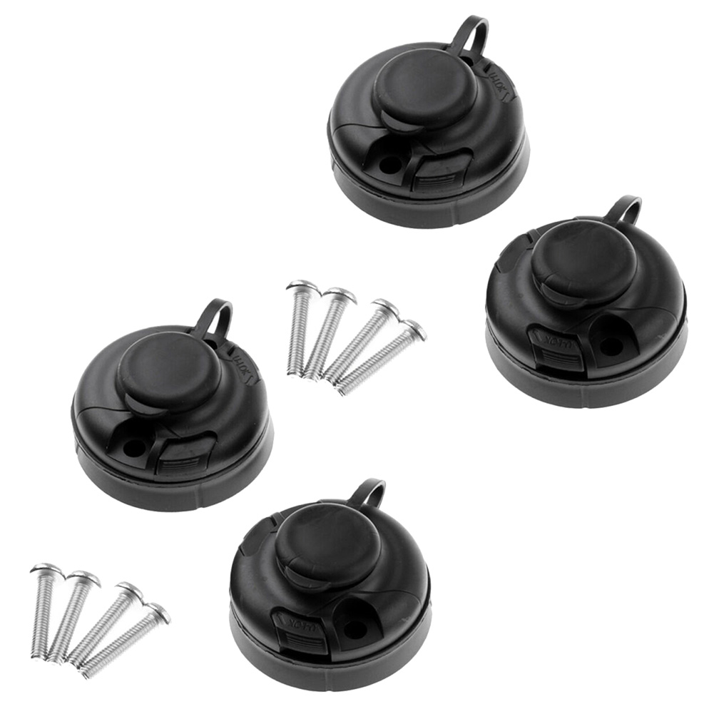 4Pcs Black ABS Fishing Rod Hol - đánh giá và giá Fishing Kayak Rod Holder