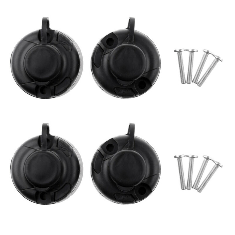 4Pcs Black ABS Fishing Rod Hol - đánh giá và giá Fishing Kayak Rod Holder